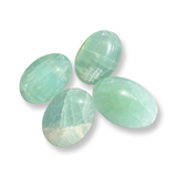 Green Calcite Palm Stone