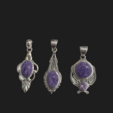 Charoite Pendants