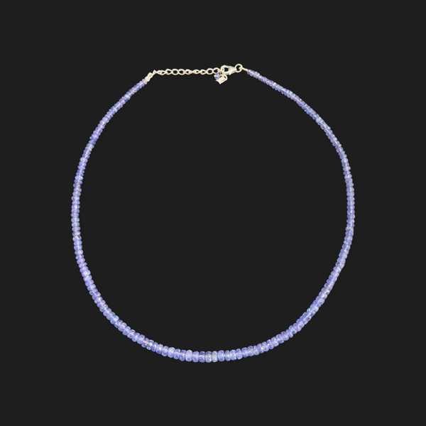 Tanzanite Beaded Necklaces