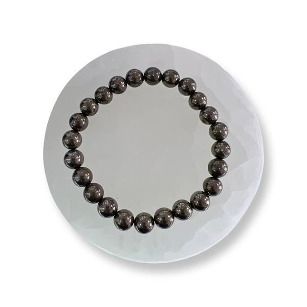 Pyrite 8 mm Beaded Bracelets