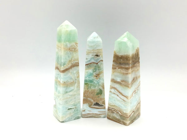 Blue Aragonite Tower