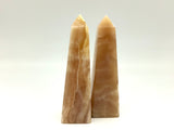 Honey Calcite Standing Towers