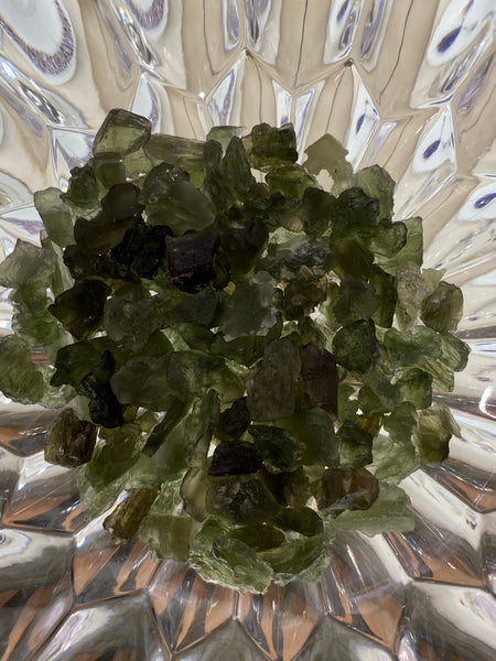 Moldavite Rough Small chip