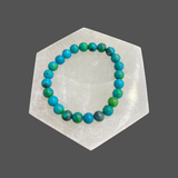 Chrysocolla Beaded Bracelets