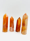 Carnelian Flower Agate Points