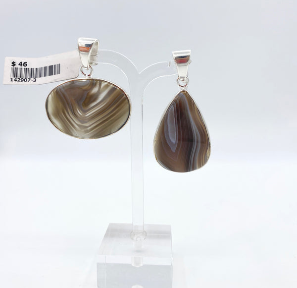 Botswana Agate Pendant