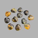 Tiger’s Eye Mini Hearts