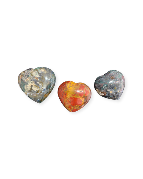 Ocean Jasper Hearts