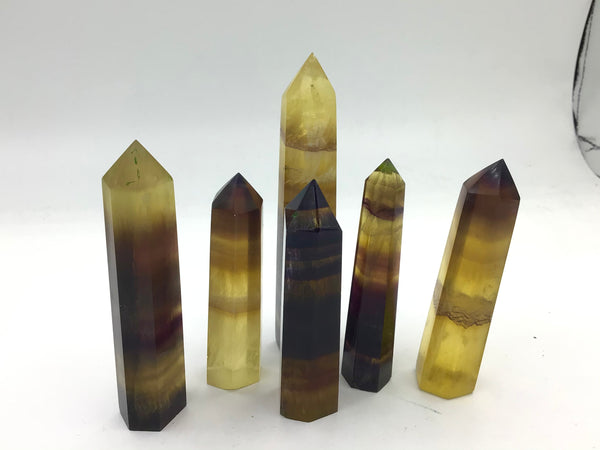 Yellow Fluorite Standing Points