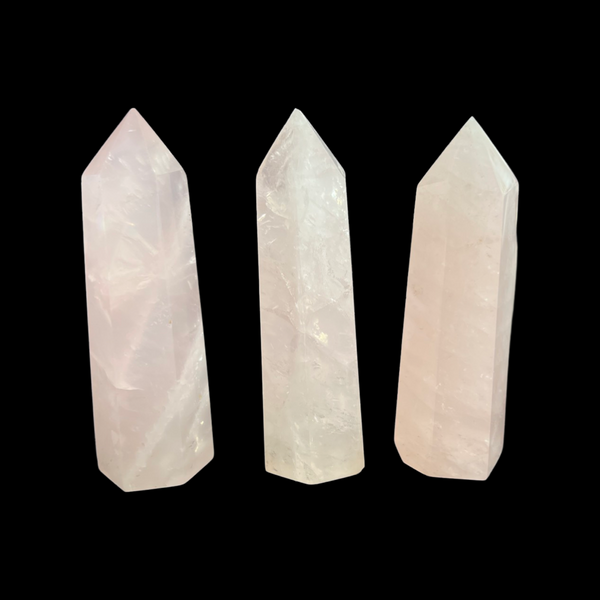 Rose Quartz Standing Points