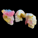 Aura Quartz Skulls