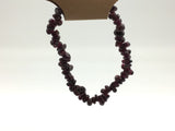 Garnet Chip Bracelet