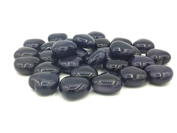 Blue Goldstone Hearts