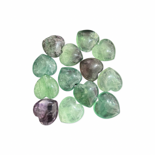 Fluorite Hearts