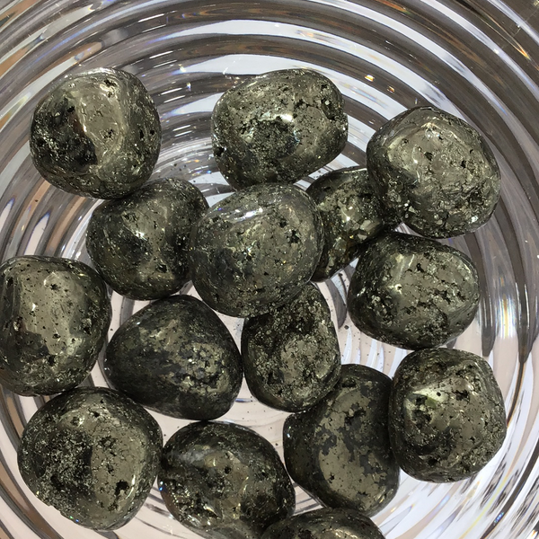 Pyrite Tumbled