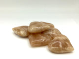 Honey Calcite Hearts