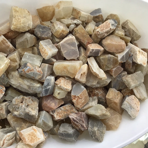 MoonStone Rough Stones (Peach)