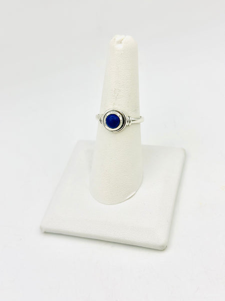 Vintage Style Lapis Ring