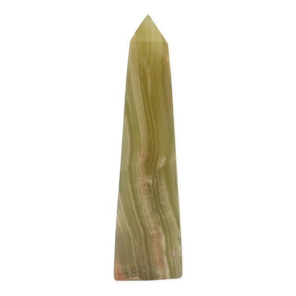 Green Onyx Tower Small 1.5/ 5 inches