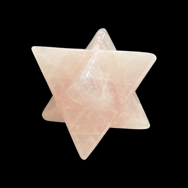 Rose Quartz Merkaba